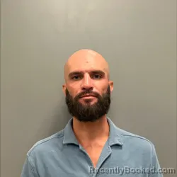 Mugshot of Nicholas Michael Ludvigsen booked in Baldwin County, Alabama on August 18, 2026