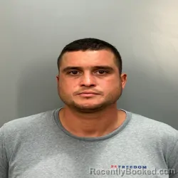 Mugshot of Ryan Michael Restrepo booked in Baldwin County, Alabama on August 21, 2026