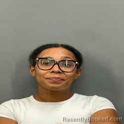 Mugshot of Brittany Shareese Moore booked in Baldwin County, Alabama on August 23, 2026