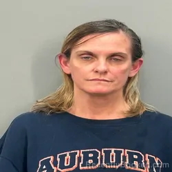 Mugshot of Heather Marie Vinson booked in Baldwin County, Alabama on August 23, 2026