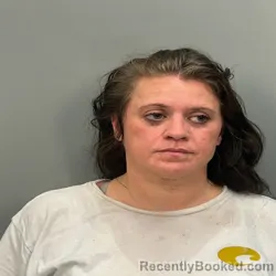Mugshot of Lacie Creason Coxwell booked in Baldwin County, Alabama on August 26, 2026
