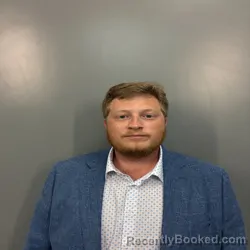 Mugshot of Matthew Mead booked in Baldwin County, Alabama on August 26, 2026