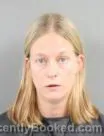 Mugshot of Amy Rebecca Culbertson booked in Anderson County, South Carolina on September 3, 2026