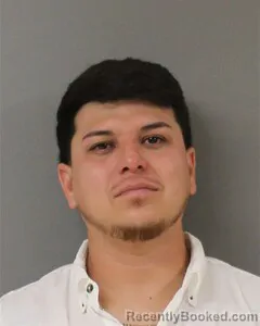 Mugshot of Heriberto Palacios booked in Blount County, Alabama on August 23, 2026