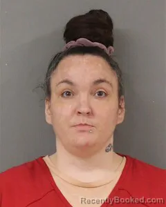 Mugshot of Jessica Martin booked in Blount County, Alabama on August 24, 2026