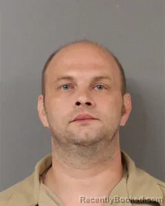 Mugshot of Christopher Parker booked in Blount County, Alabama on August 25, 2026