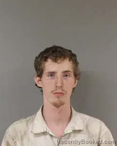 Mugshot of Logan Fitts booked in Blount County, Alabama on September 14, 2026