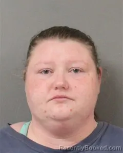Mugshot of Kaci Garrett booked in Blount County, Alabama on October 1, 2026