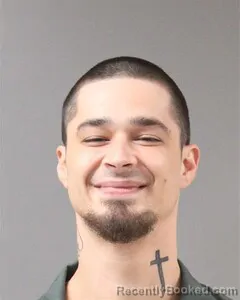 Mugshot of Zachary Harris booked in Blount County, Alabama on October 22, 2026