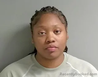 Mugshot of Allyscia Brown booked in Calhoun County, Alabama on September 19, 2026