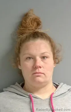 Mugshot of April Buice booked in Calhoun County, Alabama on May 5, 2026
