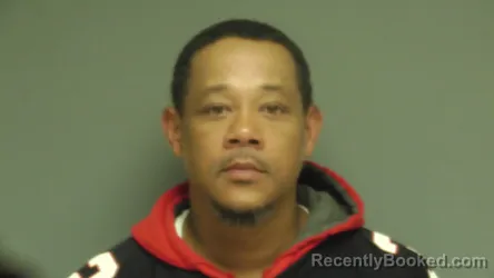 Mugshot of Adrian Ball booked in Calhoun County, Alabama on April 3, 2026