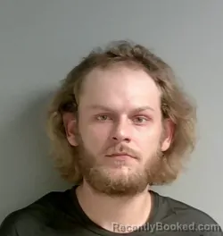 Mugshot of Cody Belden booked in Calhoun County, Alabama on August 21, 2026