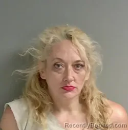 Mugshot of Julie Brown booked in Calhoun County, Alabama on July 26, 2026