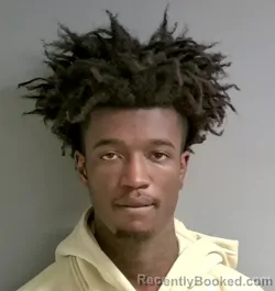 Mugshot of Ledarius Bowen booked in Calhoun County, Alabama on August 23, 2026