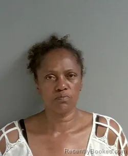 Mugshot of Terri Burnett booked in Calhoun County, Alabama on July 3, 2026