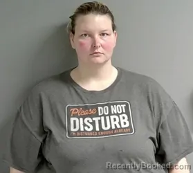 Mugshot of Victoria Berryhill booked in Calhoun County, Alabama on May 9, 2026