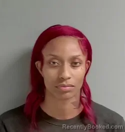 Mugshot of Alexus Cherry booked in Calhoun County, Alabama on September 16, 2026