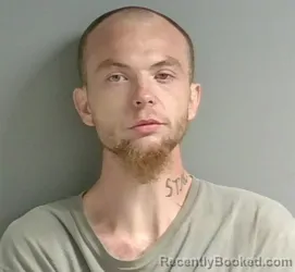 Mugshot of Jesse Clayburn booked in Calhoun County, Alabama on August 9, 2026