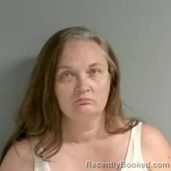 Mugshot of Sandra Clark booked in Calhoun County, Alabama on October 2, 2026