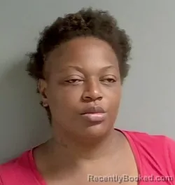 Mugshot of Talisha Cunningham booked in Calhoun County, Alabama on August 23, 2026