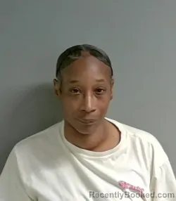 Mugshot of Kisha Delbridge booked in Calhoun County, Alabama on October 3, 2026