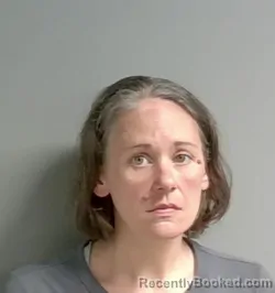 Mugshot of Naomi Downs booked in Calhoun County, Alabama on July 29, 2026