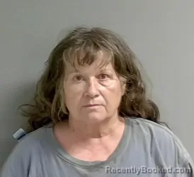 Mugshot of April Floyd booked in Calhoun County, Alabama on August 19, 2026