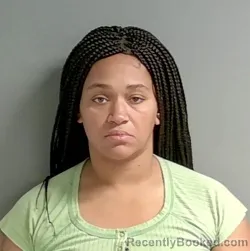 Mugshot of Jasmine Fleming booked in Calhoun County, Alabama on June 22, 2026