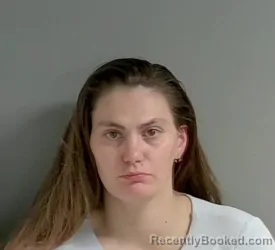 Mugshot of Kristen Franklin booked in Calhoun County, Alabama on August 4, 2026