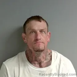 Mugshot of Chad Gentry booked in Calhoun County, Alabama on April 5, 2026