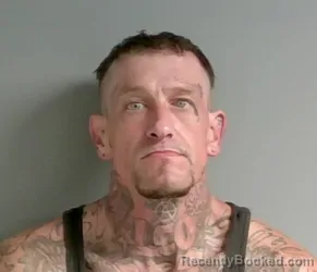 Mugshot of Chad Gentry booked in Calhoun County, Alabama on July 29, 2026