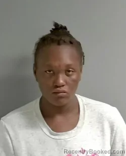 Mugshot of Ebony Garrett booked in Calhoun County, Alabama on August 18, 2026