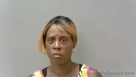Mugshot of Florence Gunn booked in Calhoun County, Alabama on June 24, 2026