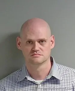 Mugshot of Sean Guilford booked in Calhoun County, Alabama on May 13, 2026