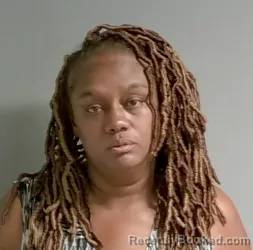 Mugshot of Tamika Hall booked in Calhoun County, Alabama on July 1, 2026