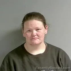 Mugshot of Hannah Johnson booked in Calhoun County, Alabama on May 6, 2026