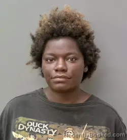 Mugshot of Keishonda Jenkins booked in Calhoun County, Alabama on August 17, 2026