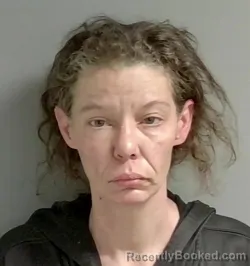 Mugshot of Samantha Jennings booked in Calhoun County, Alabama on June 10, 2026