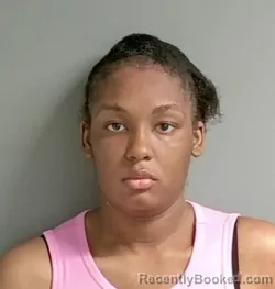 Mugshot of Antoria Mccants booked in Calhoun County, Alabama on October 6, 2026