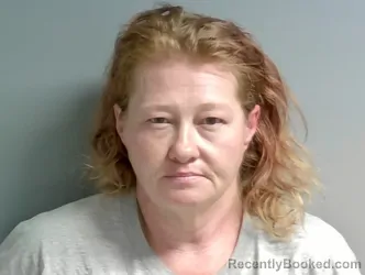 Mugshot of Brenda Mosley booked in Calhoun County, Alabama on July 29, 2026