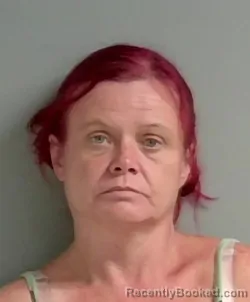 Mugshot of Jennifer Mink booked in Calhoun County, Alabama on August 10, 2026