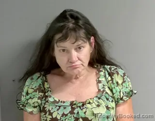 Mugshot of Teresa Mitchell booked in Calhoun County, Alabama on April 29, 2026