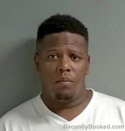 Mugshot of Xavier Merkerson booked in Calhoun County, Alabama on August 4, 2026