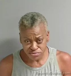 Mugshot of Angela Pearson booked in Calhoun County, Alabama on September 16, 2026