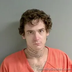 Mugshot of Jakob Presley booked in Calhoun County, Alabama on September 21, 2026