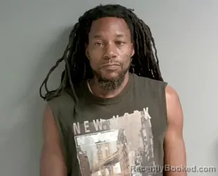 Mugshot of Darius Rowland booked in Calhoun County, Alabama on April 2, 2026