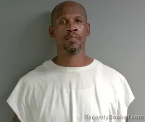 Mugshot of Samuel Russell booked in Calhoun County, Alabama on April 3, 2026