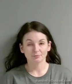 Mugshot of Ashley Stewart booked in Calhoun County, Alabama on July 7, 2026