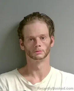 Mugshot of Jonathon Snyder booked in Calhoun County, Alabama on October 4, 2026